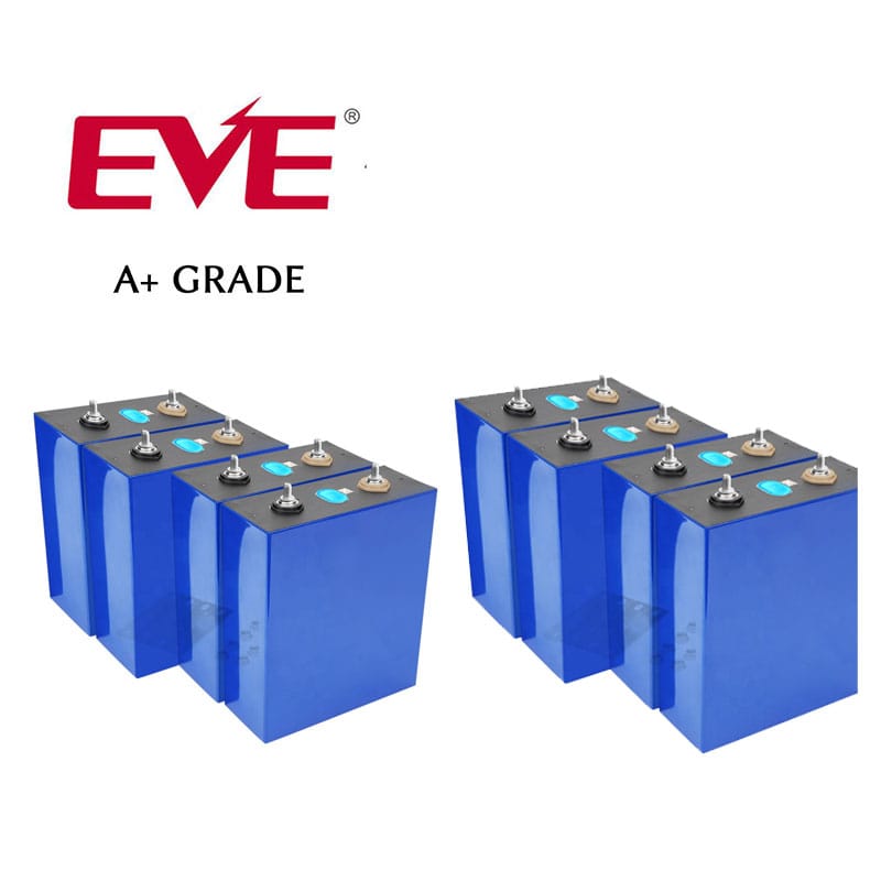 Bundle 8 X LF280K Battery Storage Grade +300A BMS + 30A Top Balance