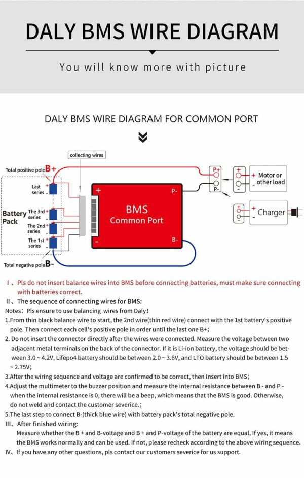 DALY BMS 4S 12V LiFePO4 BMS » LiFePo4 Australia