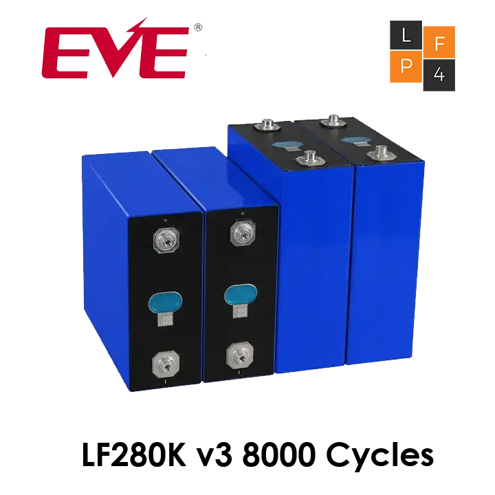 EVE Energy LF280K Prismatic 280Ah 1C (280A) ≤0.25mΩ