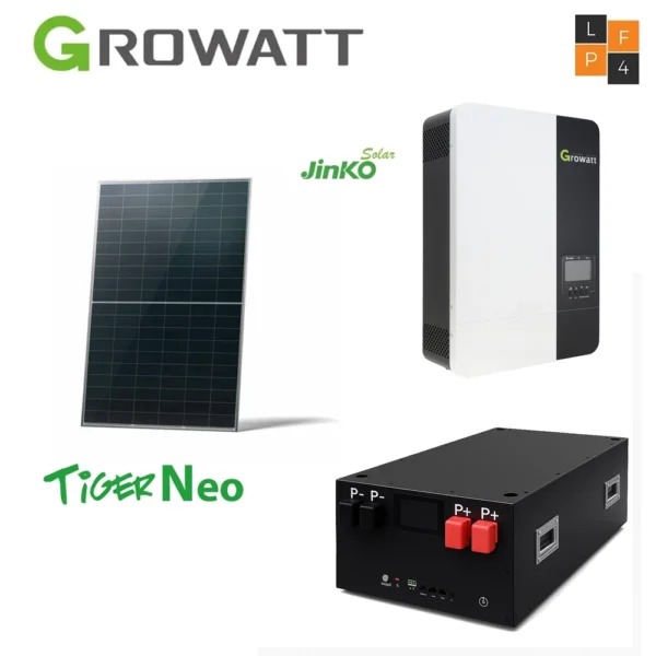 Growatt 5Kwh -16Kwh Off Grid Bundle