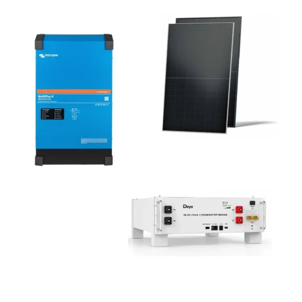 Victron MultiPlus-II GX + Deye 51.2V 100Ah 5.12kWh Battery Bundle