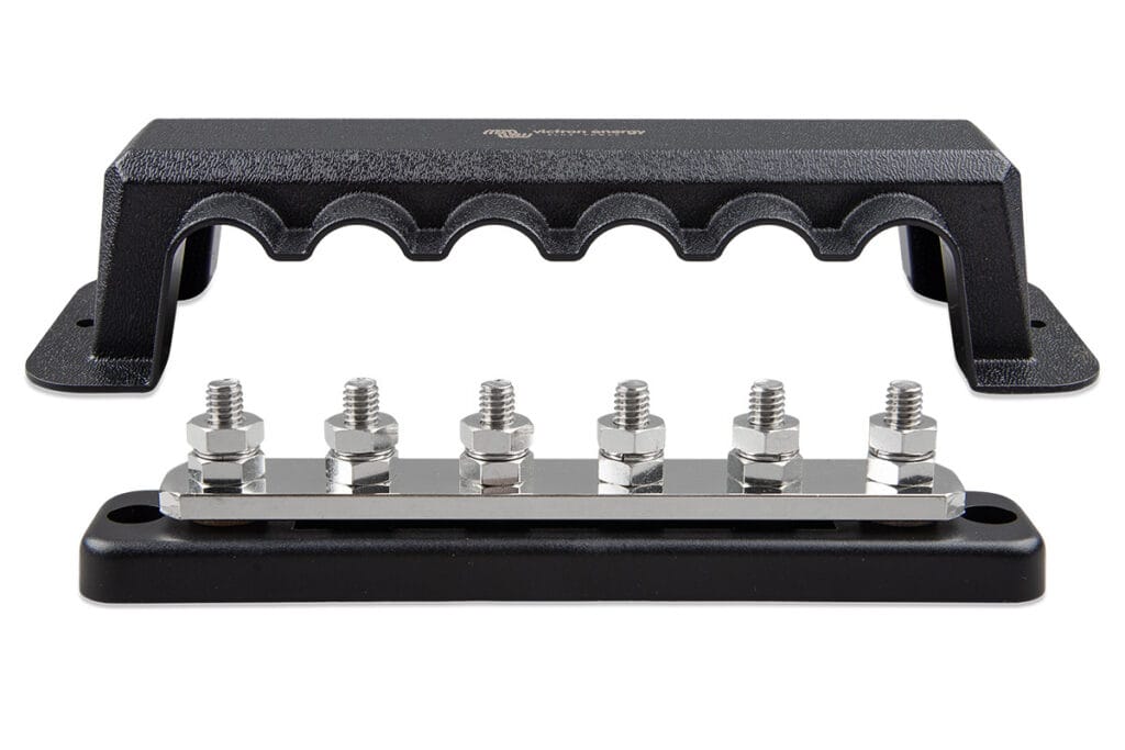 Safe Installation of LiFePo4 Batteries in Australia 31 Victron Busbar 250A 6 Pole VBB125060020