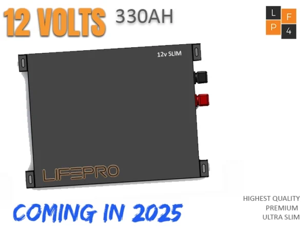 12.8v 330AH Pro Slimline LFP
