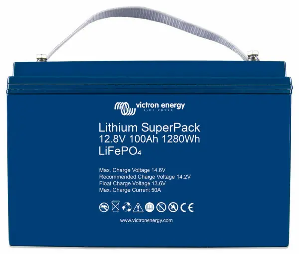 Lithium SuperPack 12,8V/100Ah (M8) High Current 14.3