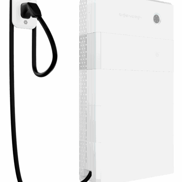 View of the Sigenergy system highlighting the DC EV Charger and CCS2 Cable