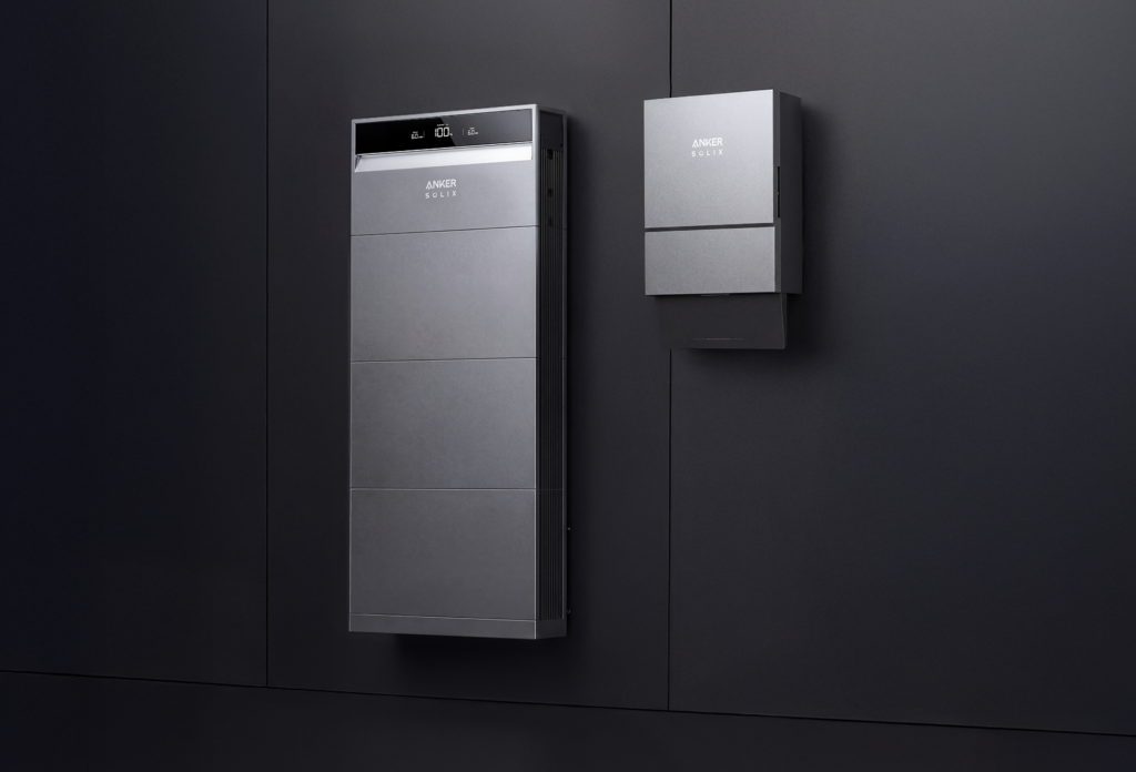 Anker SOLIX X1 Hybrid Home Battery System | 5–30kWh Configurator 11 Wall-mounted Anker SOLIX X1 battery and power modules