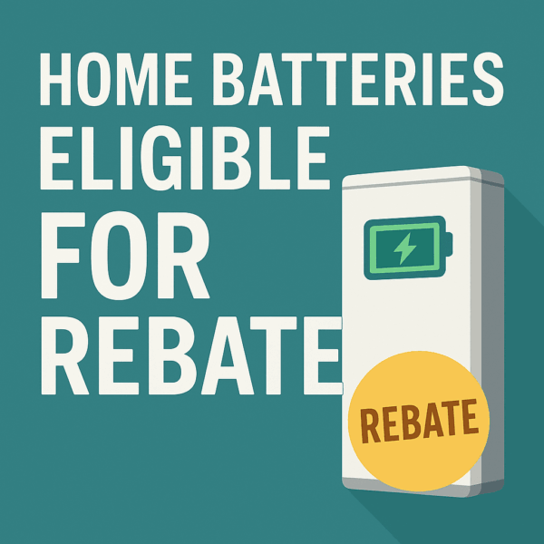 Home Battery Rebate