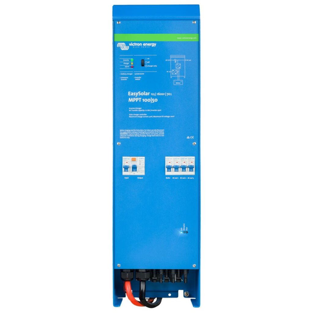 Safe Installation of LiFePo4 Batteries in Australia 33 EasySolar 12/1600/70-16 230V MPPT 100/50