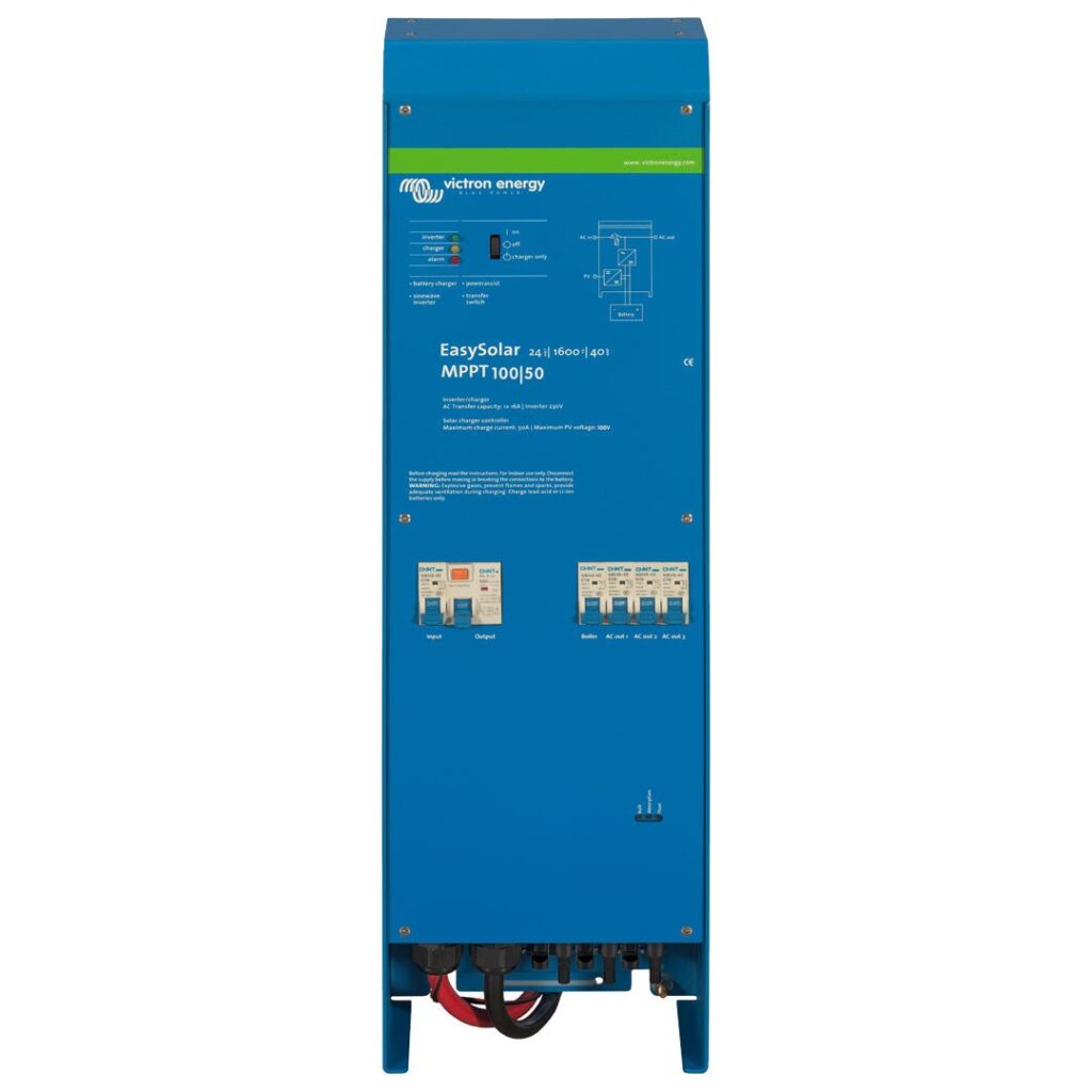 Safe Installation of LiFePo4 Batteries in Australia 34 EasySolar 24/1600/40-16 230V MPPT 100/50