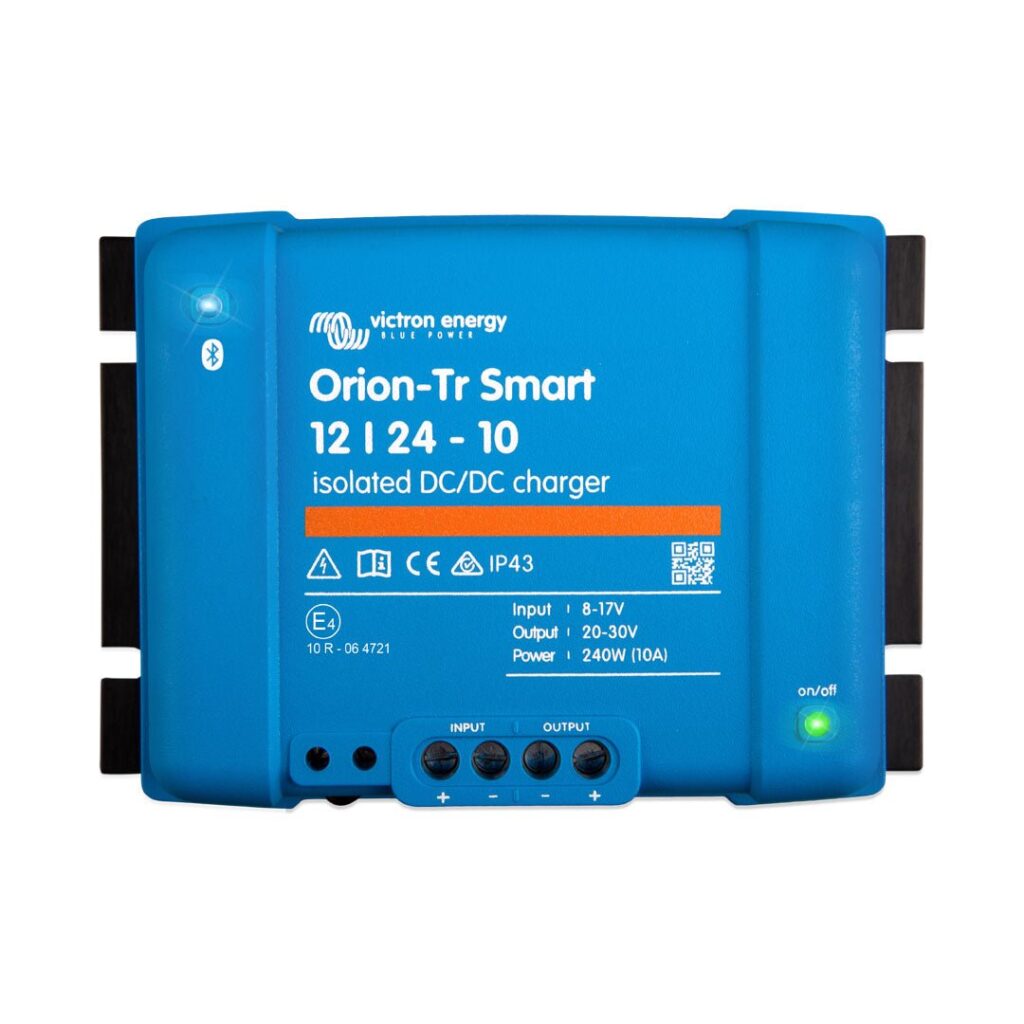 Safe Installation of LiFePo4 Batteries in Australia 35 Orion-Tr Smart 12/24-10A (240W) Isolated DC-DC charger