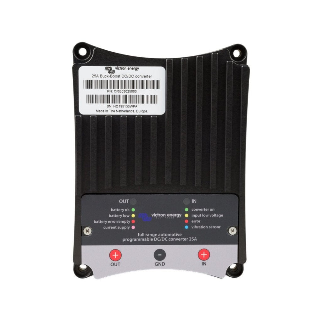 Safe Installation of LiFePo4 Batteries in Australia 32 25A Buck-Boost DC/DC converter