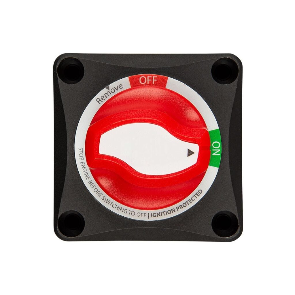Battery switch ON/OFF 275A