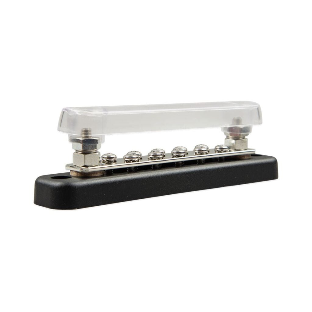 Busbar 150A 2P with 10 screws +cover