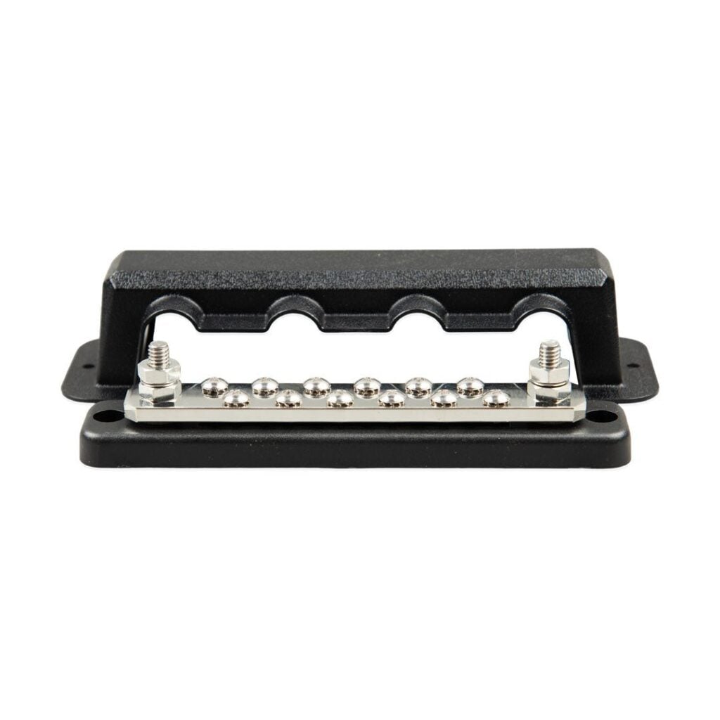 Busbar 250A 2P with 12 screws +cover