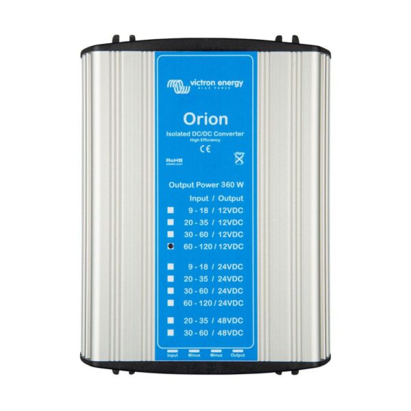 Orion 110/12-30A (360W) Isolated DC-DC converter