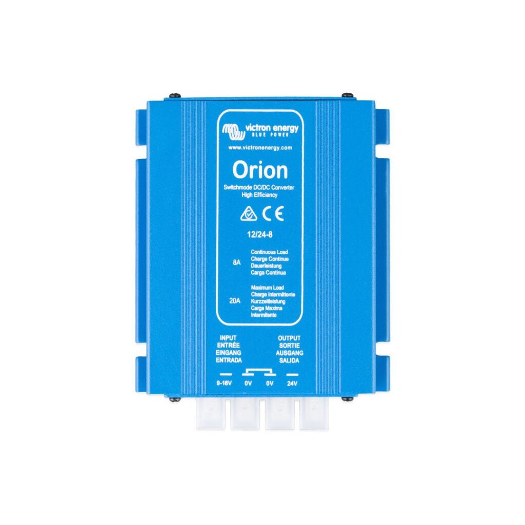 Safe Installation of LiFePo4 Batteries in Australia 28 Orion 12/24-8 DC-DC converter IP20