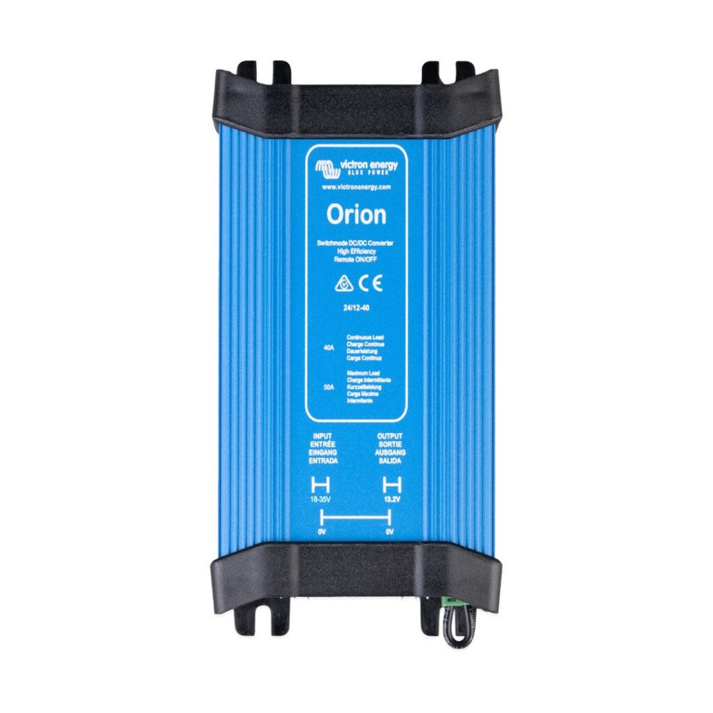 Safe Installation of LiFePo4 Batteries in Australia 30 Orion 24/12-40A DC-DC converter (Uout=13,2V)