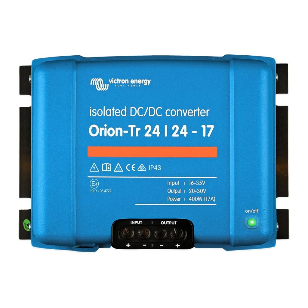 Orion-Tr 24/24-17A (400W) Isolated DC-DC converter