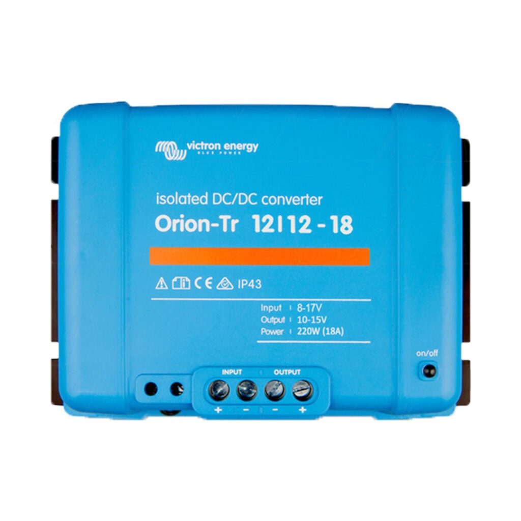 Orion-Tr 12/12-18A (220W) Isolated DC-DC converter