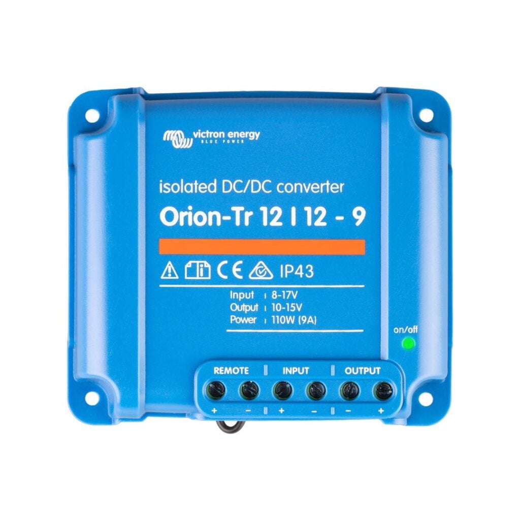 Orion-Tr 12/12-9A (110W) Isolated DC-DC converter
