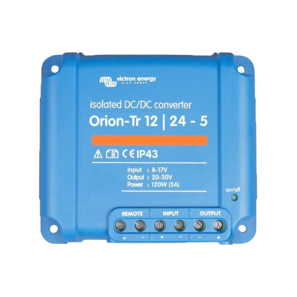 Orion-Tr 12/24-5A (120W) Isolated DC-DC converter