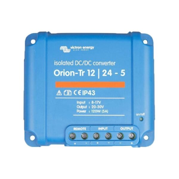 Orion-Tr 12/24-5A (120W) Isolated DC-DC converter