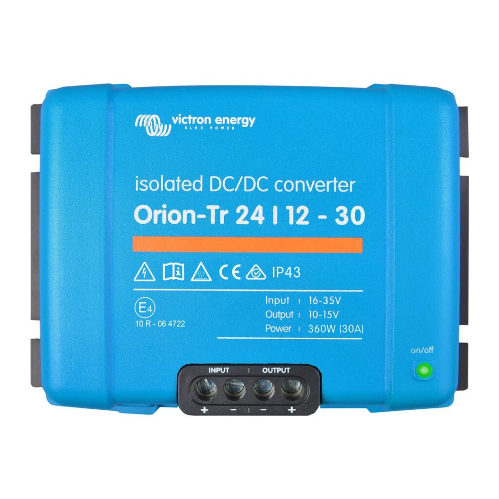 Orion-Tr 24/12-30A (360W) Isolated DC-DC converter