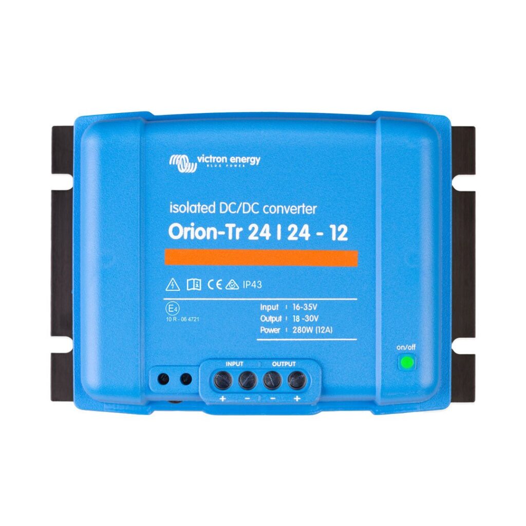 Orion-Tr 24/24-12A (280W) Isolated DC-DC converter