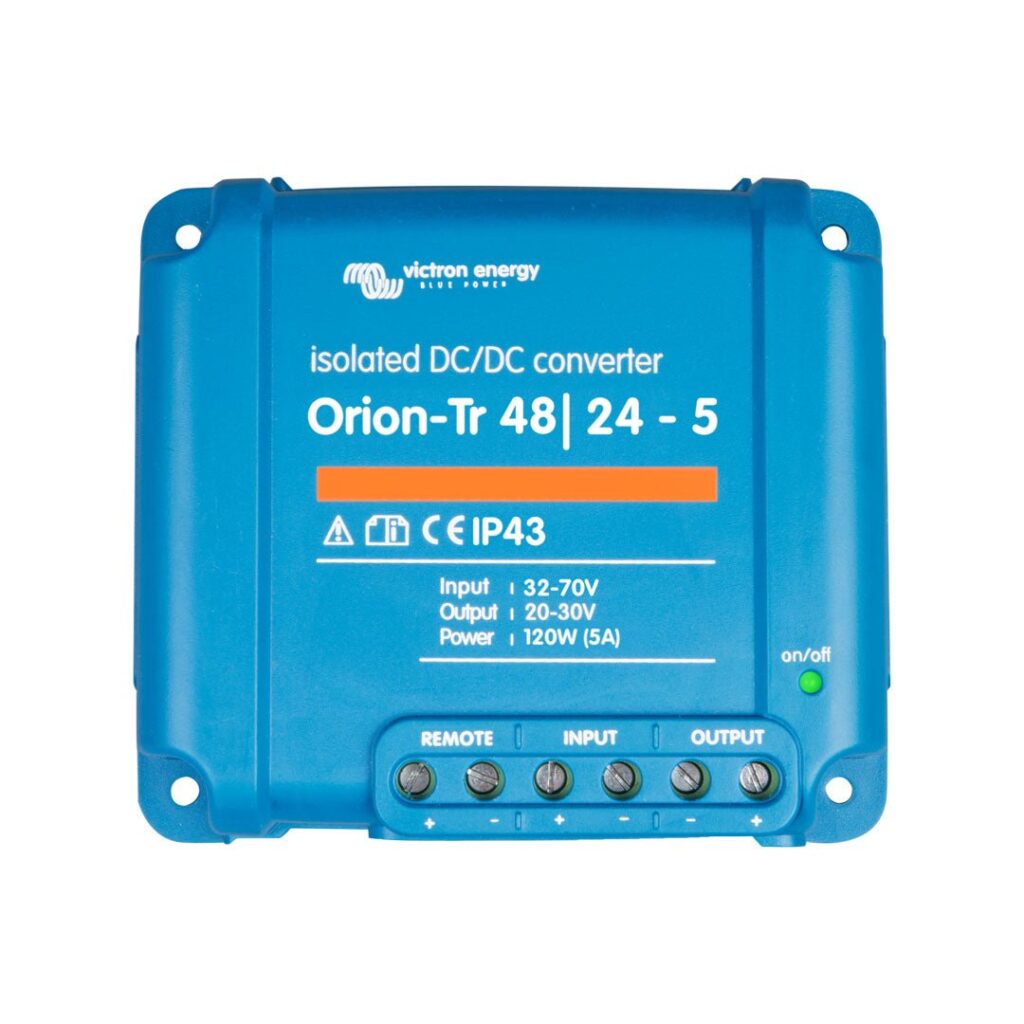Safe Installation of LiFePo4 Batteries in Australia 36 Orion-Tr 48/24-5A (120W) Isolated DC-DC converter