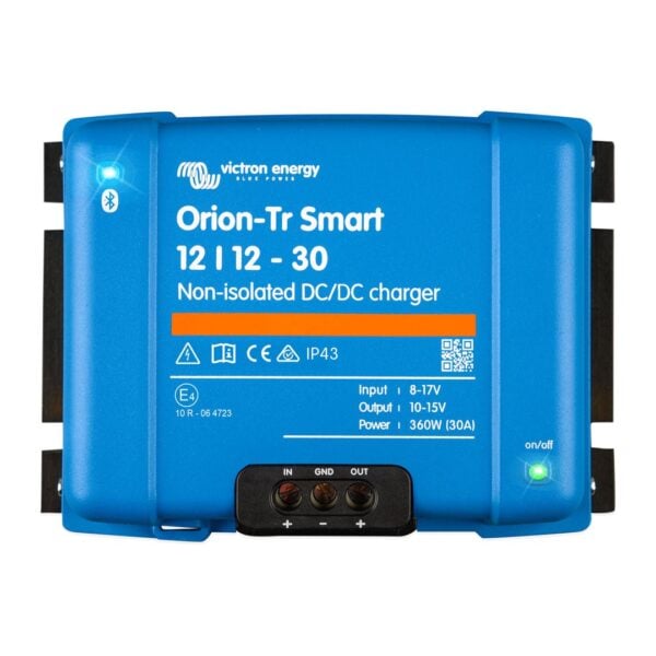 Orion-Tr Smart 12/12-30A (360W) Non-isolated DC-DC charger
