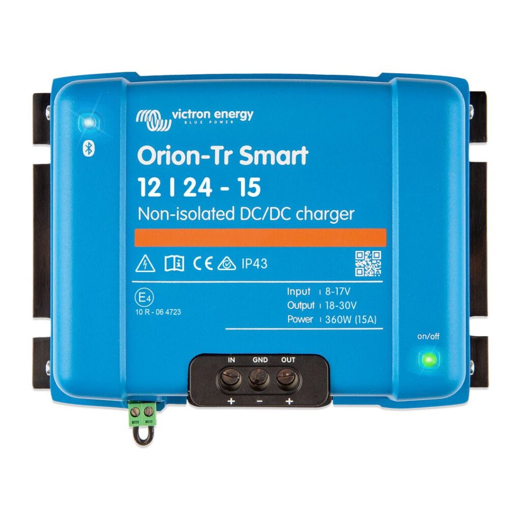 Orion-Tr Smart 12/24-15A (360W) Non-isolated DC-DC charger