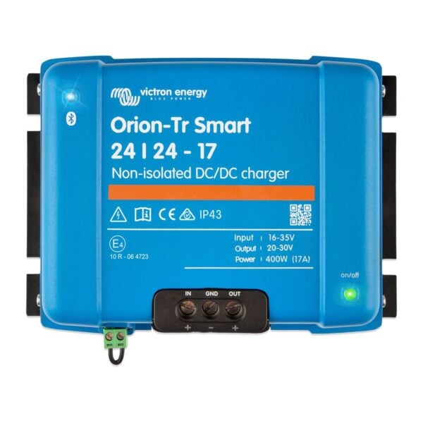 Orion-Tr Smart 24/24-17A (400W) Non-isolated DC-DC charger