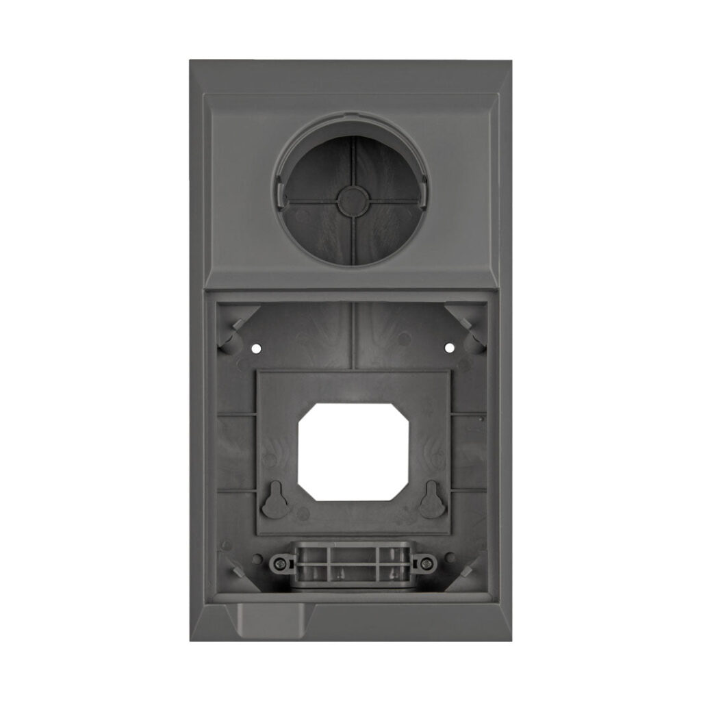 Wall mounted enclosure for Color Control GX and BMV or MPPT