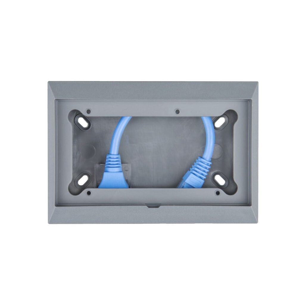 Wall mounted enclosure for 65 x 120 mm GX-panels