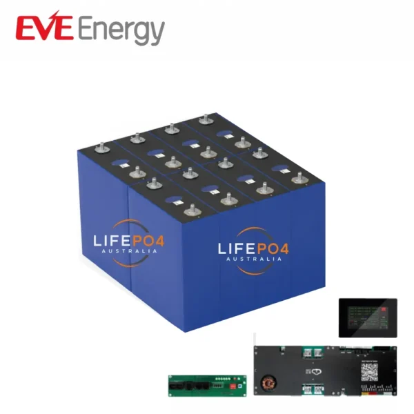 24V EVE LF334 334Ah LiFePO4 Battery Kit ~8.6kWh with JK BMS