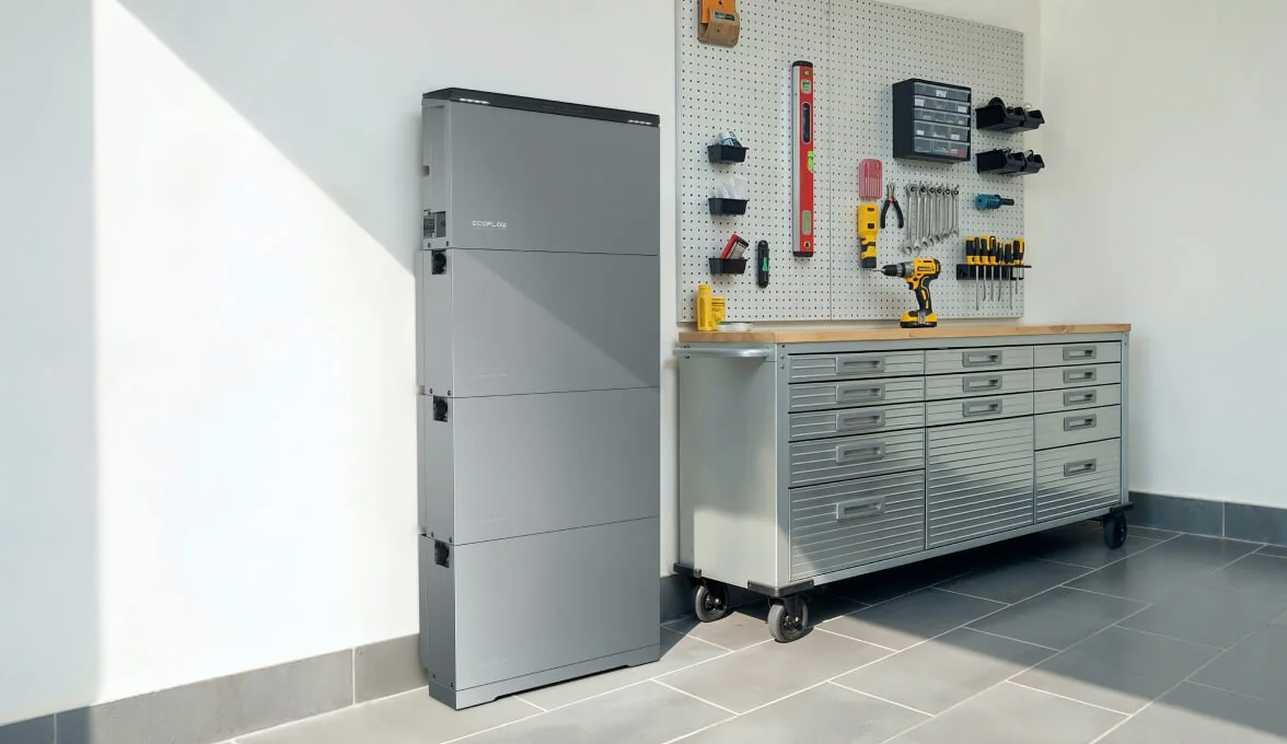 EcoFlow OCEAN 2 Plus Single-Phase | 20.08kWh Installed Home Battery Package 12 Flexible EcoFlow OCEAN 2 Plus installation options