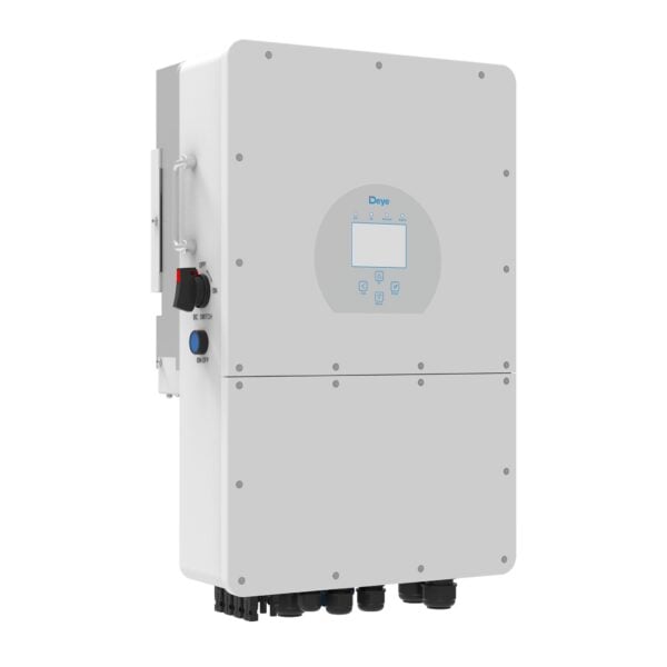 Deye SUN-(5–25)K-SG01HP3-AU-AM2 inverter family — front perspective