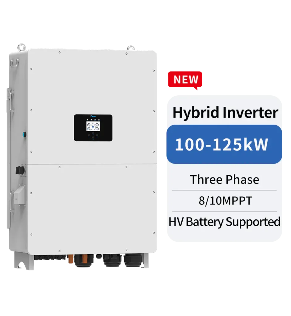 Safe Installation of LiFePo4 Batteries in Australia 38 Deye 100KW Wall Mount Hybrid — 3Ph HV — SUN-100K-SG02HP3-EU-GM8